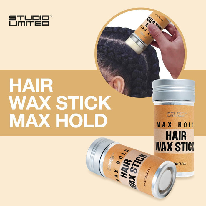 Studio Limited Hair Wax Stick Max Hold 2.7oz/ 76g - ikatehouse