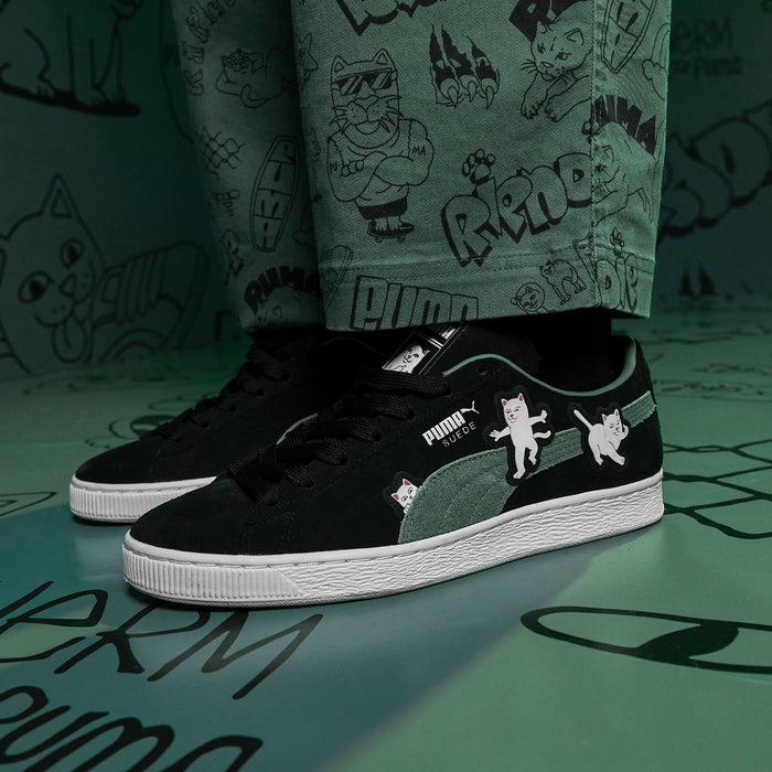 RIPNDIP Suede RIPNDIP (Puma Black Eucalyptus)
