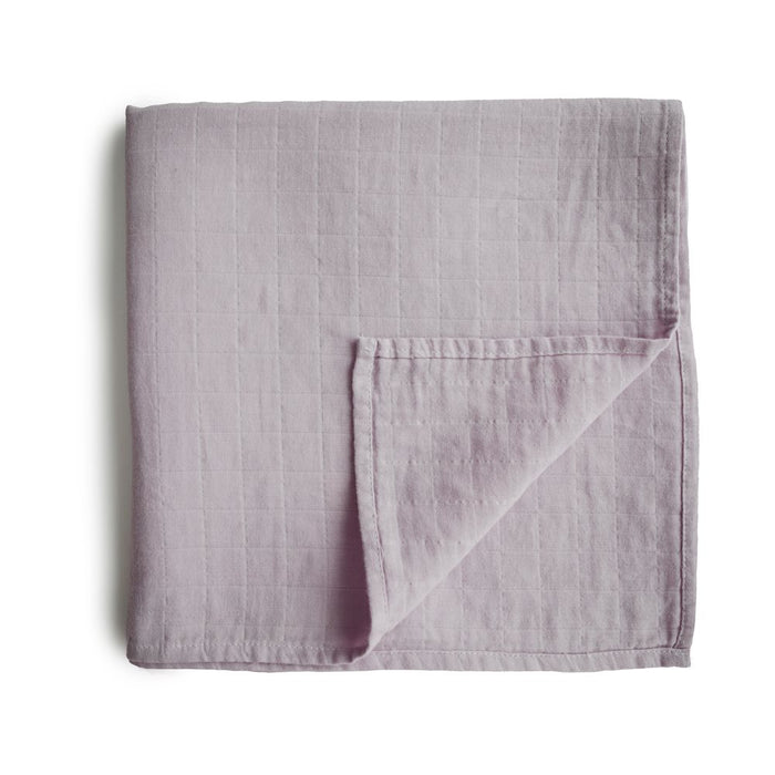 Mushie - Swaddle - Soft Mauve