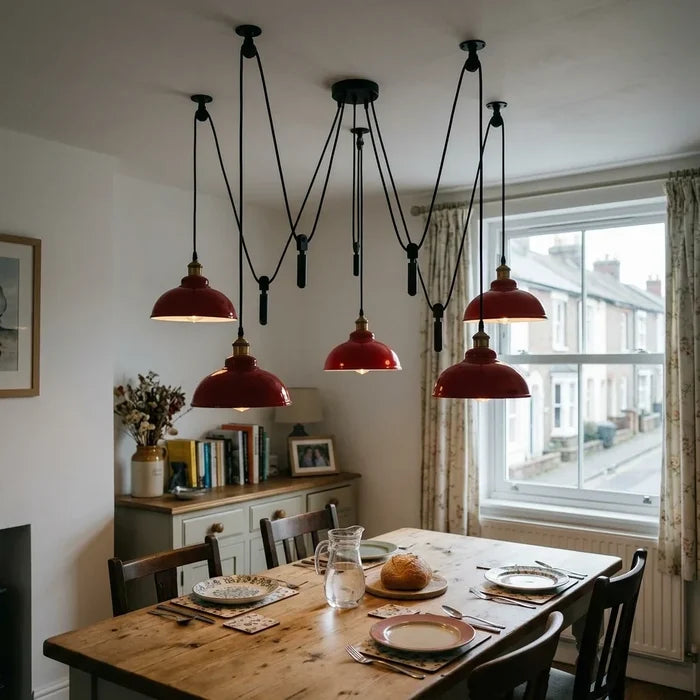 SWAGFLEX Multi-Light Industrial Spider Pendant ~6669