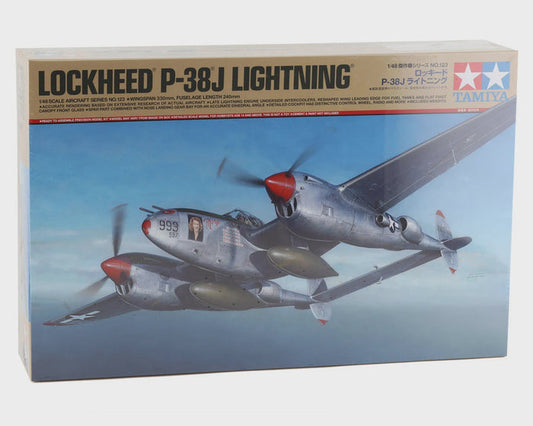 TAM61123 1:48 Tamiya Lockheed P-38J Lightning