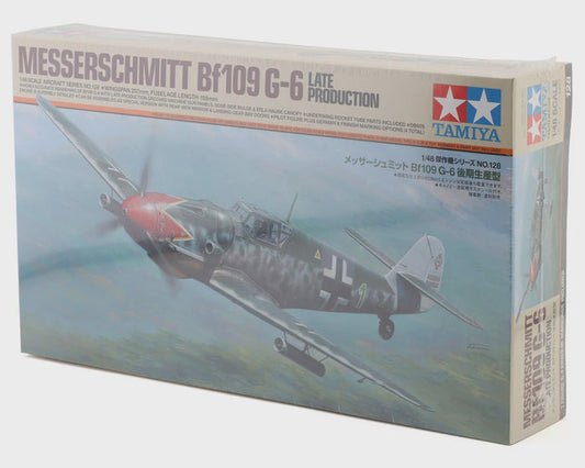 TAM61128 Tamiya 1/48 Bf109 G-6 Late Production Plastic Model Kit