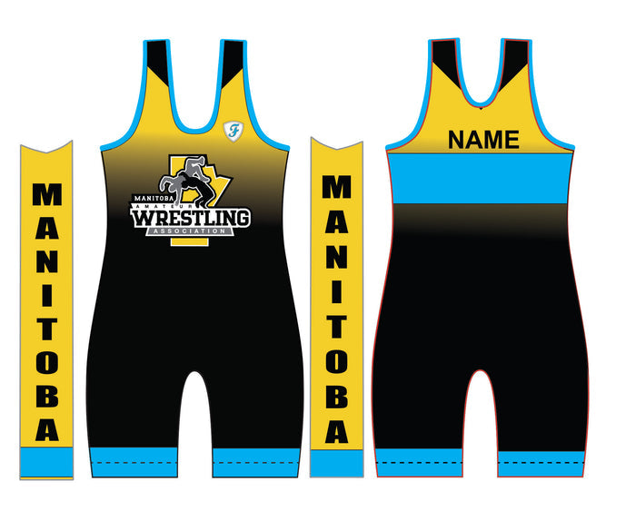 Team Manitoba Blue Competition Singlet Mens