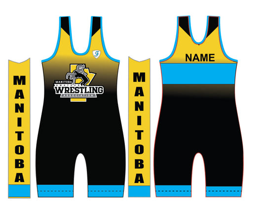 Team Manitoba Blue Competition Singlet Mens