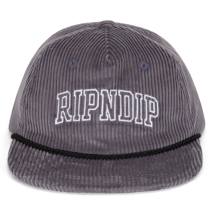 RIPNDIP Team Spirit Snapback (Charcoal)
