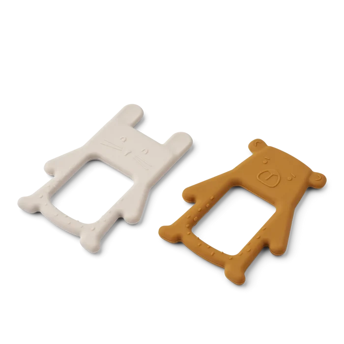Liewood - Teethers - Jonathan - Sandy/Golden Caramel
