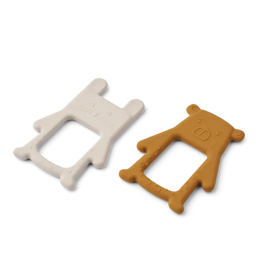 Liewood - Teethers - Jonathan - Sandy/Golden Caramel