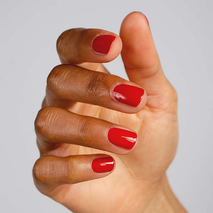 Sienna Tempest Toxic Free Nail Polish Red manicure