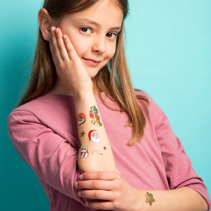 OMY - Temporary Tattoo - Ho Ho Ho! - Lifestyle Cut 1