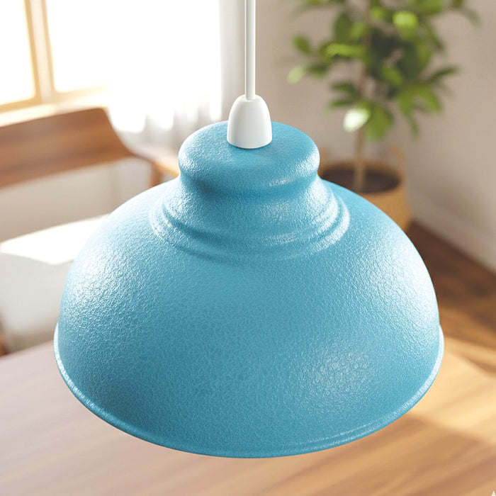 Textured Metal Lampshade ~6538