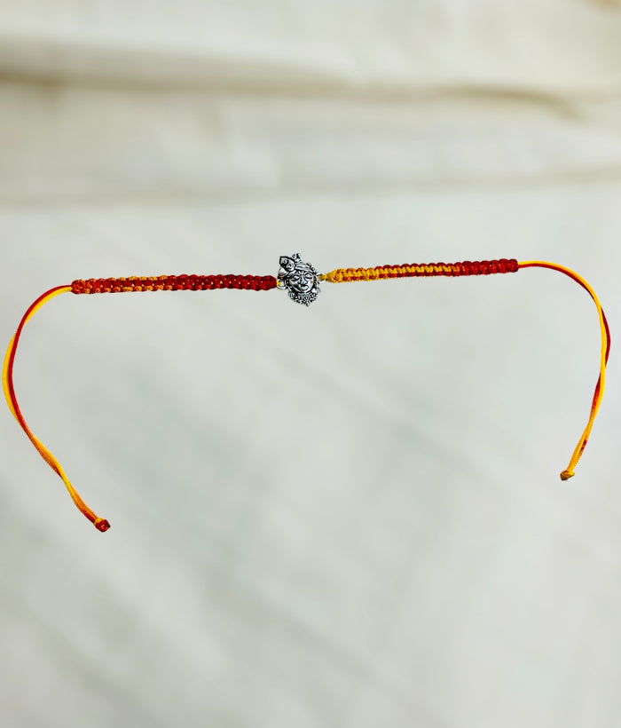 The Krishna Silver Rakhi