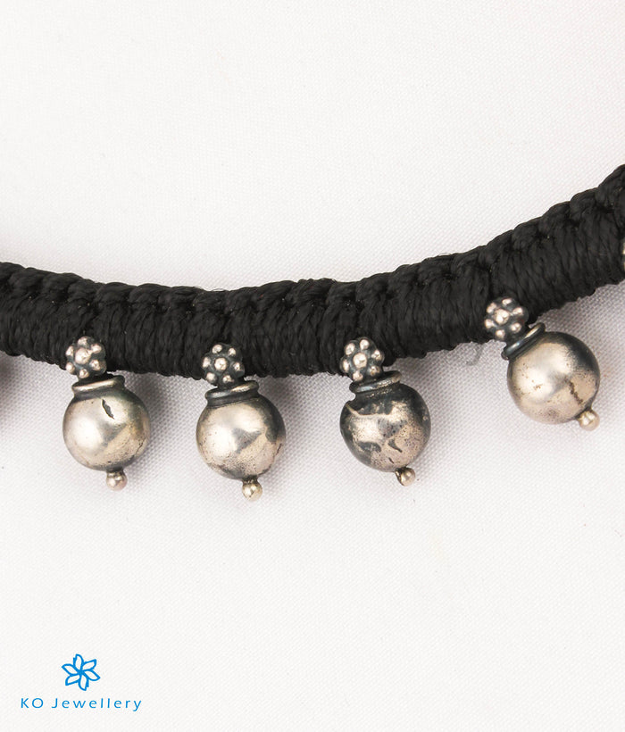 The Payal Silver Necklace (Oxidised)
