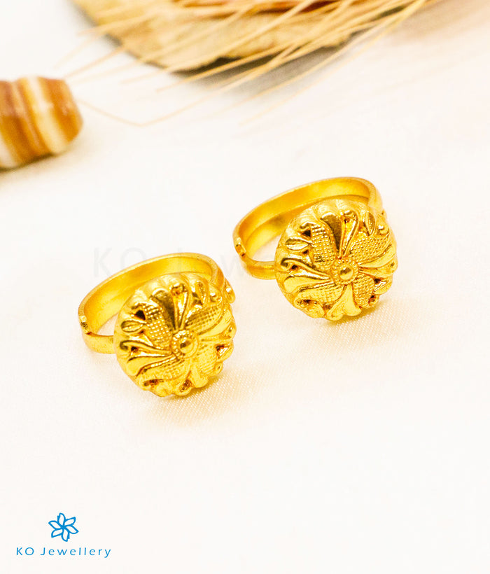 Vipula Silver Toe-Rings