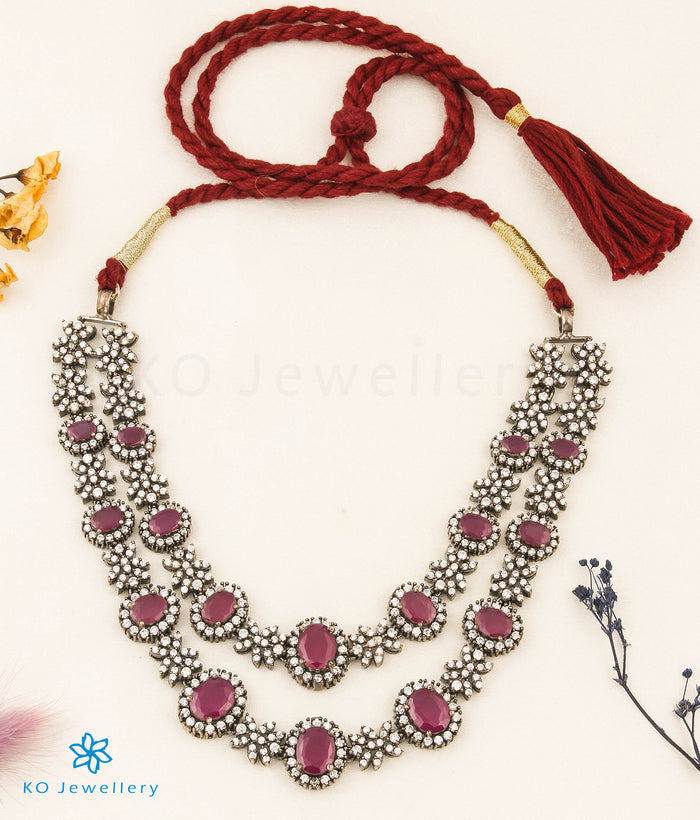 The Zoya Silver 2 layer Necklace