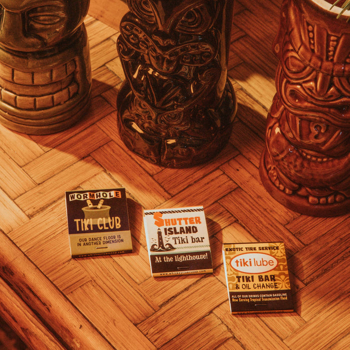 Tiki Bar Matchbooks | Funny Matches