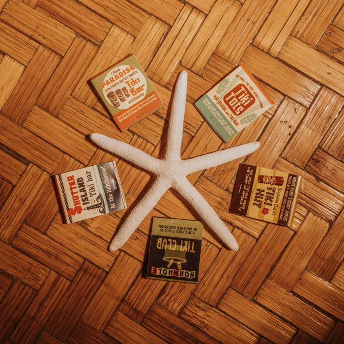 Tiki Bar Matchbooks | Funny Matches