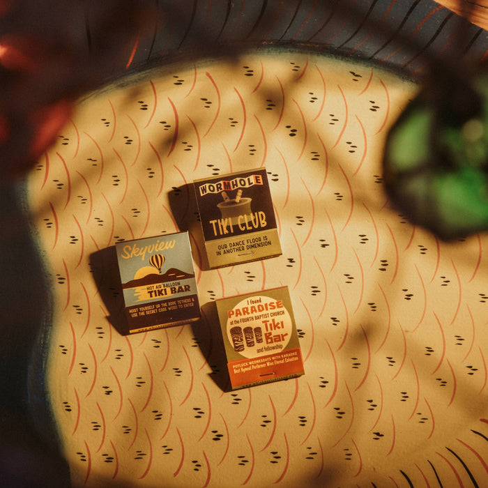 Tiki Bar Matchbooks | Funny Matches