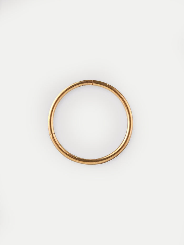 Titanium Plated Hinged Ring 18G | Gold-Image 2