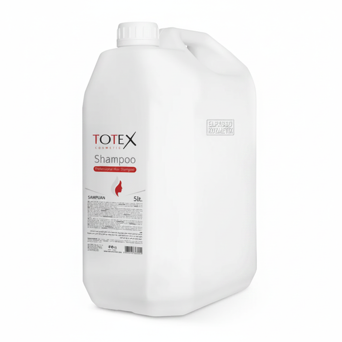 Totex Shampoo 5Lt - Tam Beyaz Arka Plan