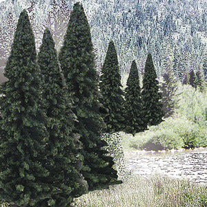 Evergreen Tree Value Pack  Ready Made Trees(tm) -- 2 To 4" 5.1 To 10.2cm Pkg(18)