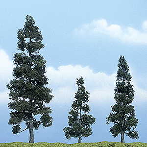 TR1619 Premium Juniper Tree, 5.25"/3"/2.5" (3)