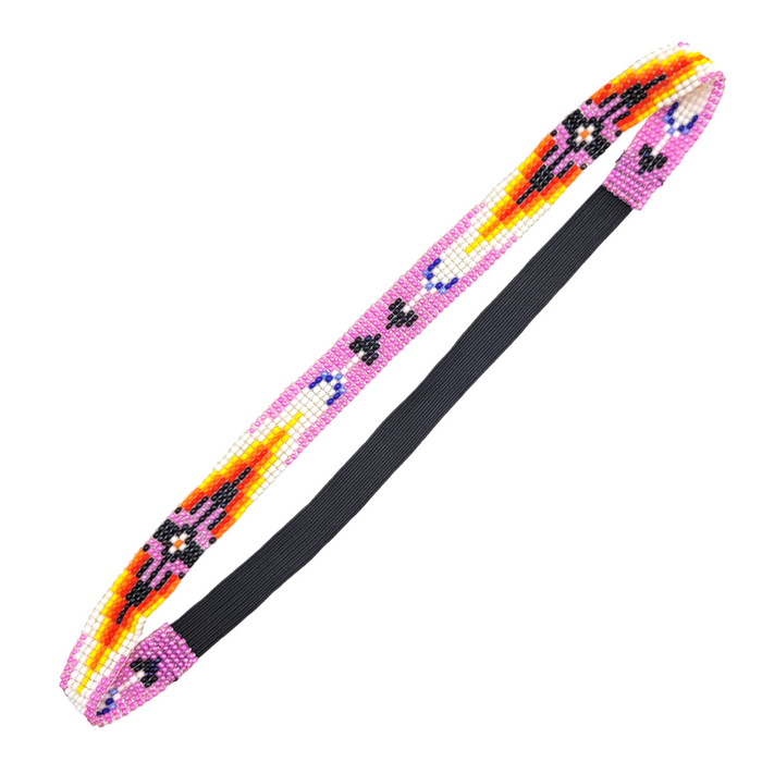 TRIBAL ROOTS Beaded Soft Loom Headband