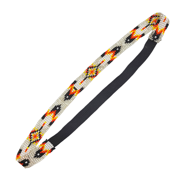 TRIBAL ROOTS Beaded Soft Loom Headband