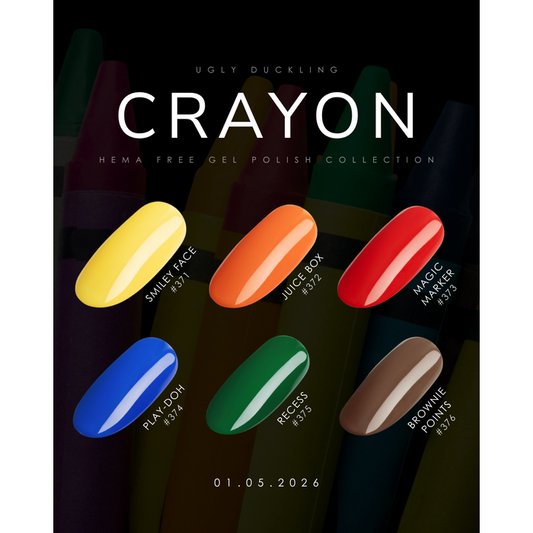 UD Gel Polish - Crayon Collection 6pk (#371-376)