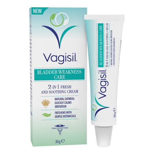 Vagisil Bladder Weakness Care 2-In-1 Fresh And Soothing Cream - 30g