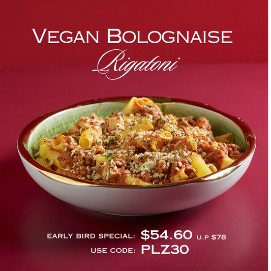 Vegan Bolognaise Rigatoni