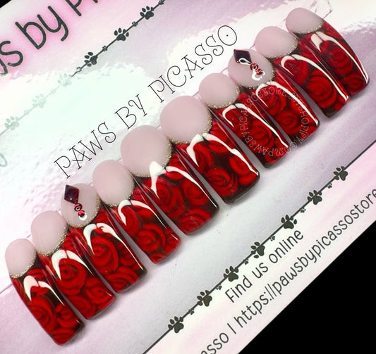Ready to Ship Curvy nails - Paws By Picasso Ready to Ship Curvy nails