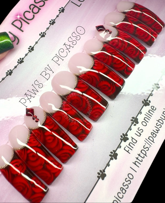Ready to Ship Curvy nails - Paws By Picasso Ready to Ship Curvy nails