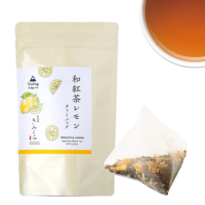 Wakocha Japanese Black Tea with Lemon 5.5g x 9 teabags