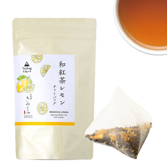 Wakocha Japanese Black Tea with Lemon 5.5g x 9 teabags