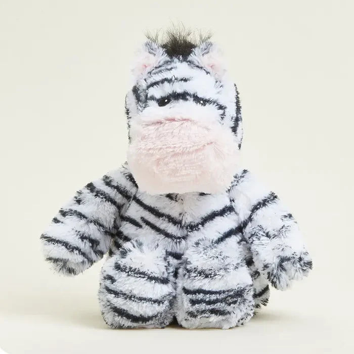 Zebra plush warmie