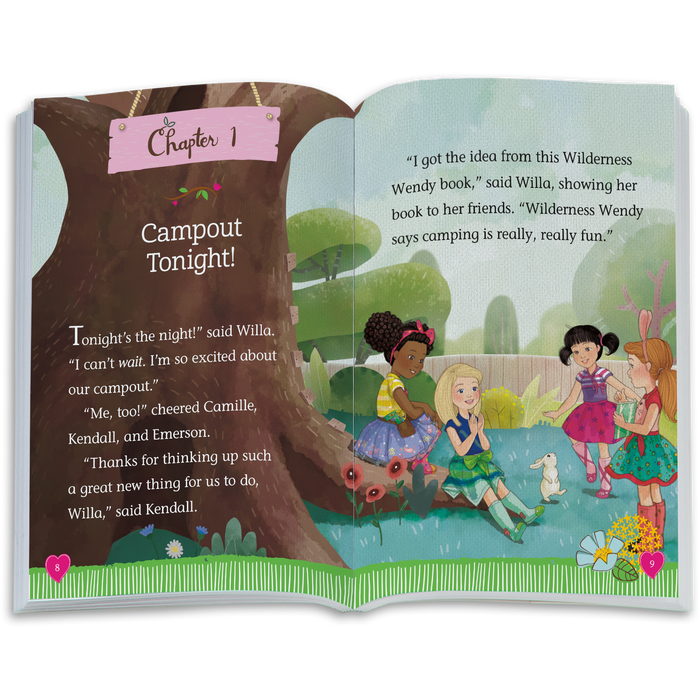 Willa’s Wilderness Campout Book (WellieWishers™)