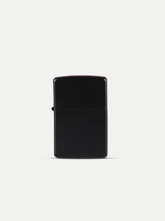 Windproof Metal Lighter Refillable | Black-Image 2