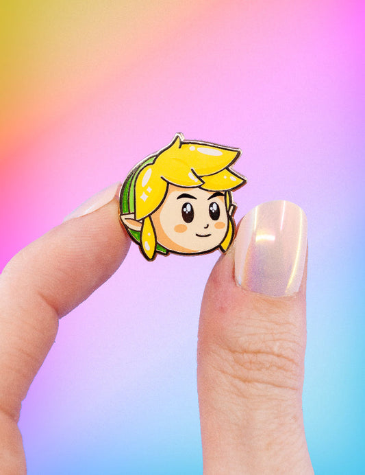 Windwaker Link & Zelda chibi enamel Pins