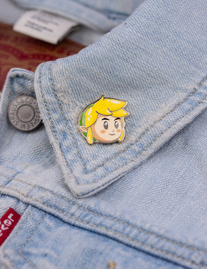 Windwaker Link & Zelda chibi enamel Pins