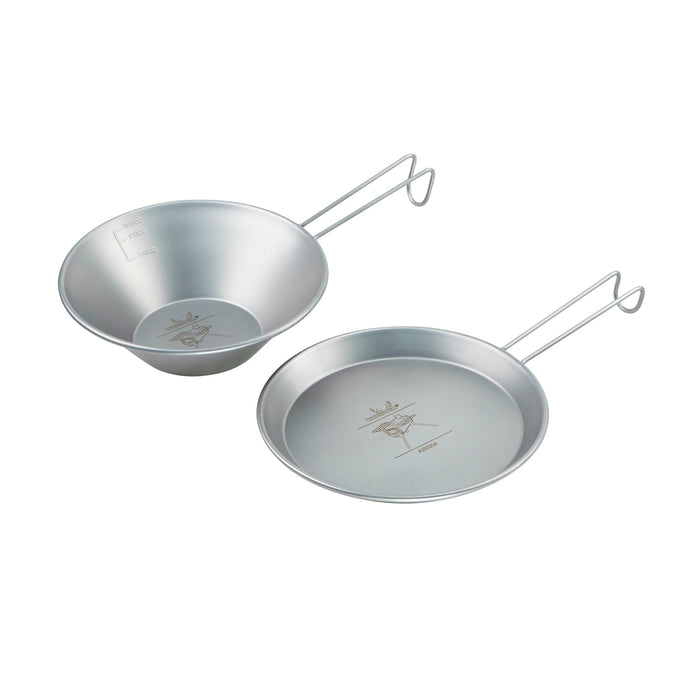 Winnerwell® stainless steel Sierra cookware pieces, ideal for  outdoor cooking needs.