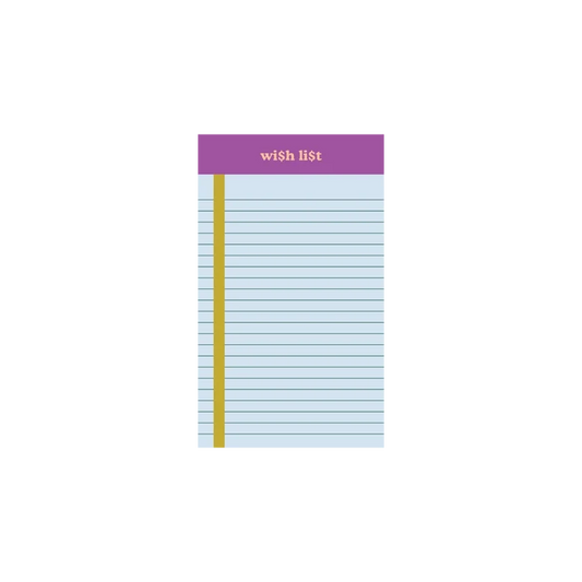 Wish List Notepad