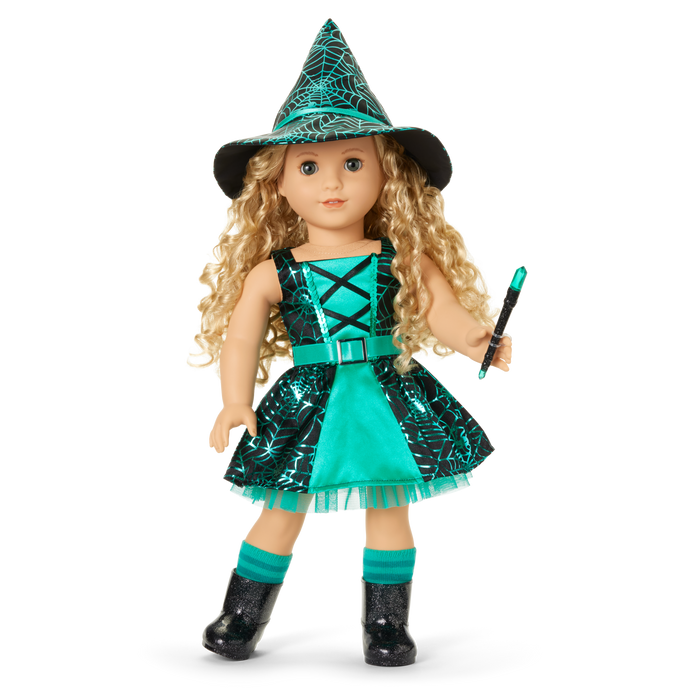 Witchy Webs Costume for 18-inch Dolls