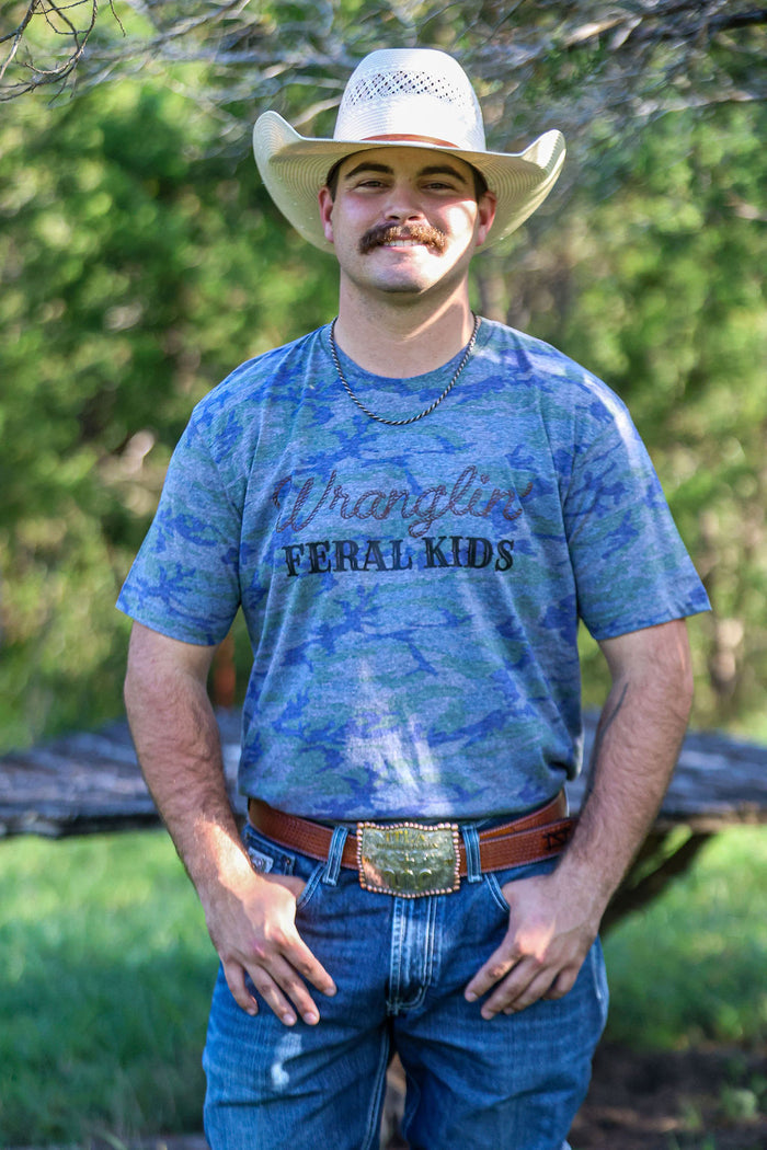 Wranglin' Feral Kids- Vintage Camo
