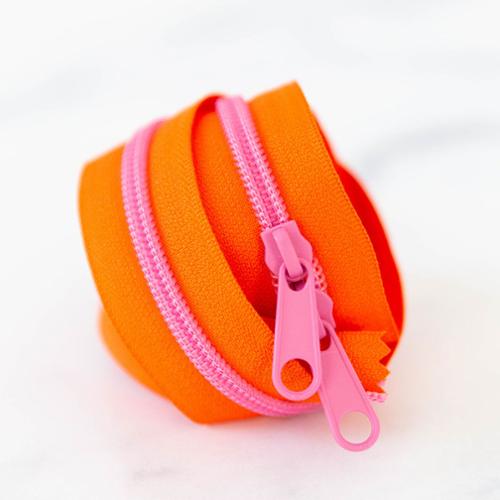 Yellow & Orange Zippers