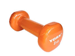 YORK Single Vinyl Dipped Dumbbell