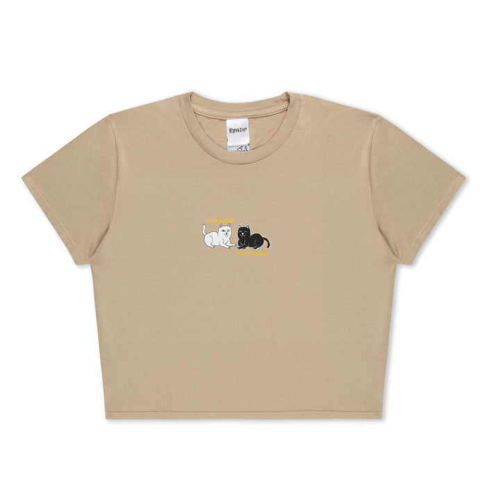 RIPNDIP You Love Me Baby Tee (Almond)