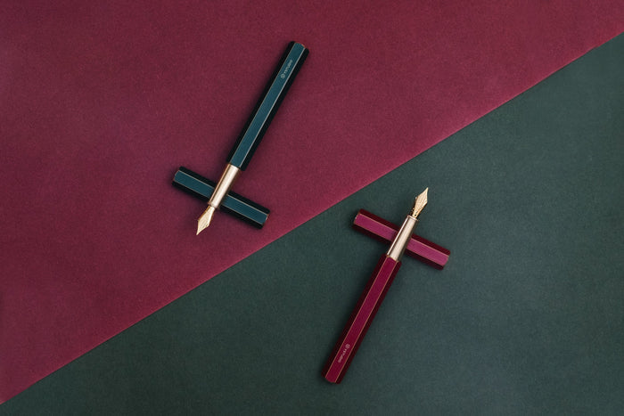 Ystudio Classic Revolve Fountain Pen - Black