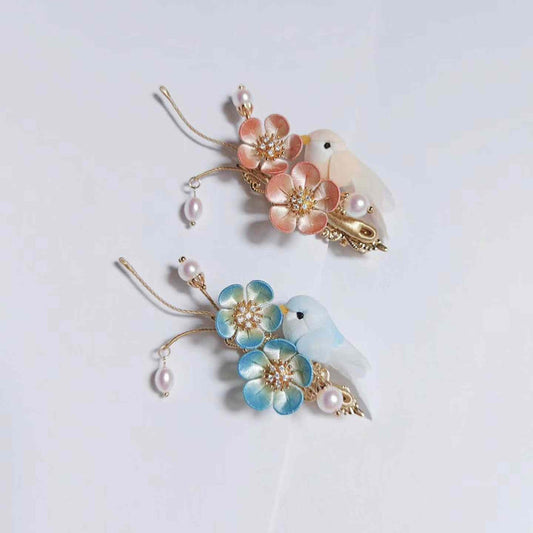 Zhezhi Handmade Brooch - Silk Brooch(Chanhua)