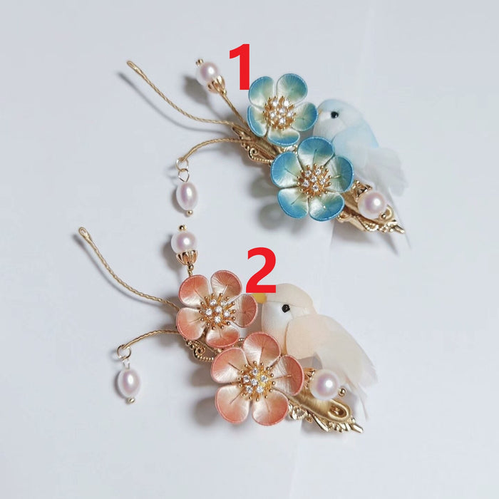Zhezhi Handmade Brooch - Silk Brooch(Chanhua)