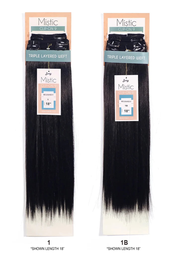 ZURY MISTIC CLIP-ON WEAVE 22 9PC 22" ZURY
